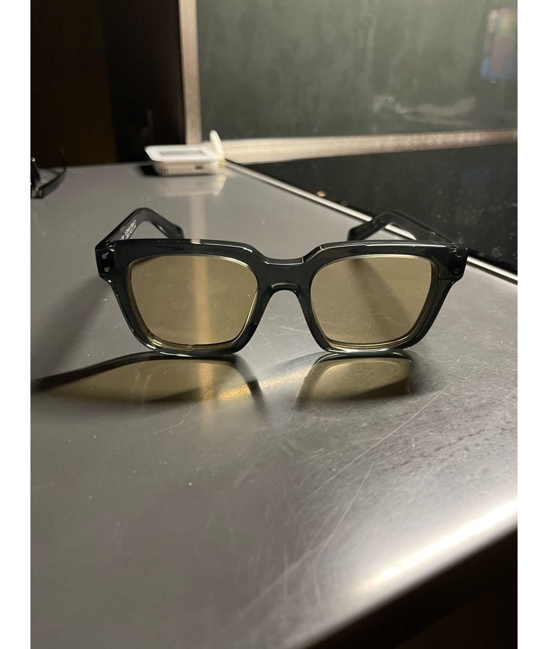 KALEOS Зеленые пластиковые солнцезащитные очки, фото 4