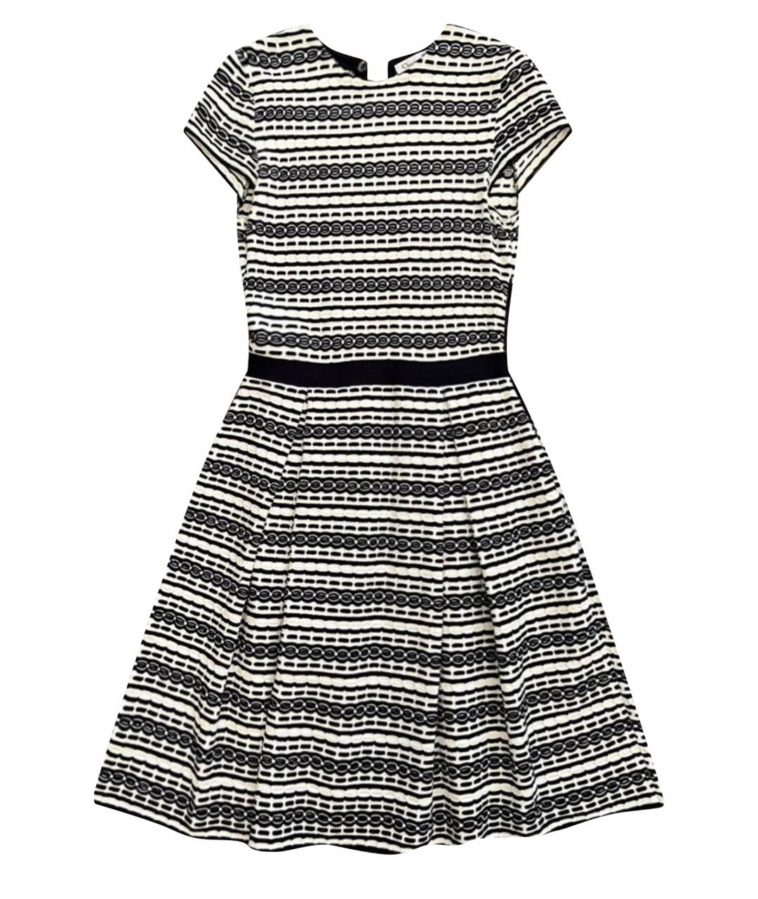 CHRISTIAN DIOR Мульти вискозное повседневное платье, фото 1