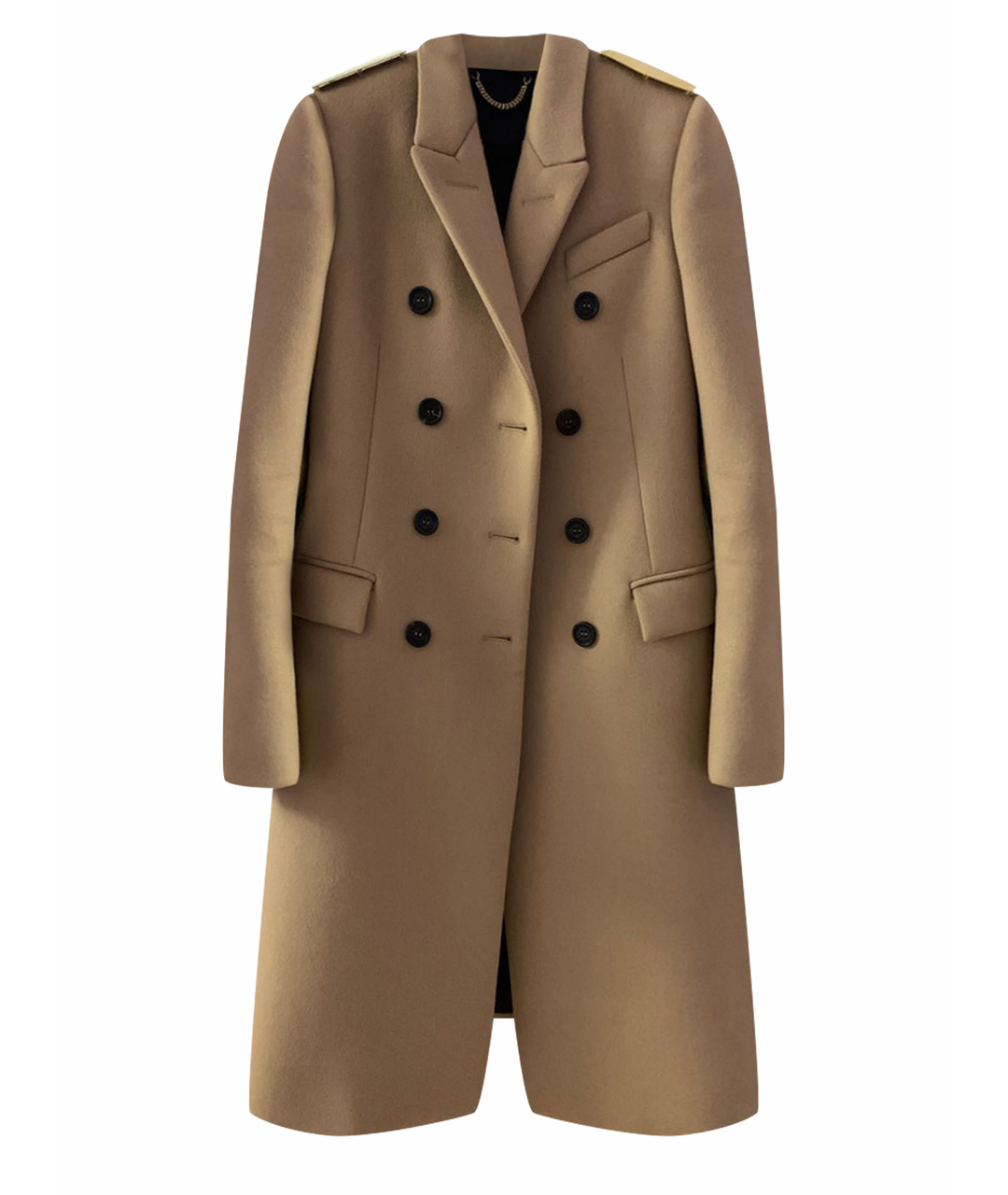 BURBERRY Бежевое кашемировое пальто, фото 1