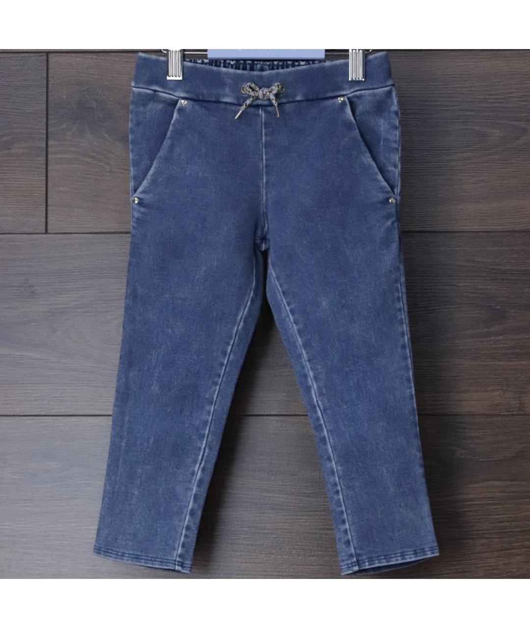 CHLOE Голубые хлопковые джинсы, фото 6