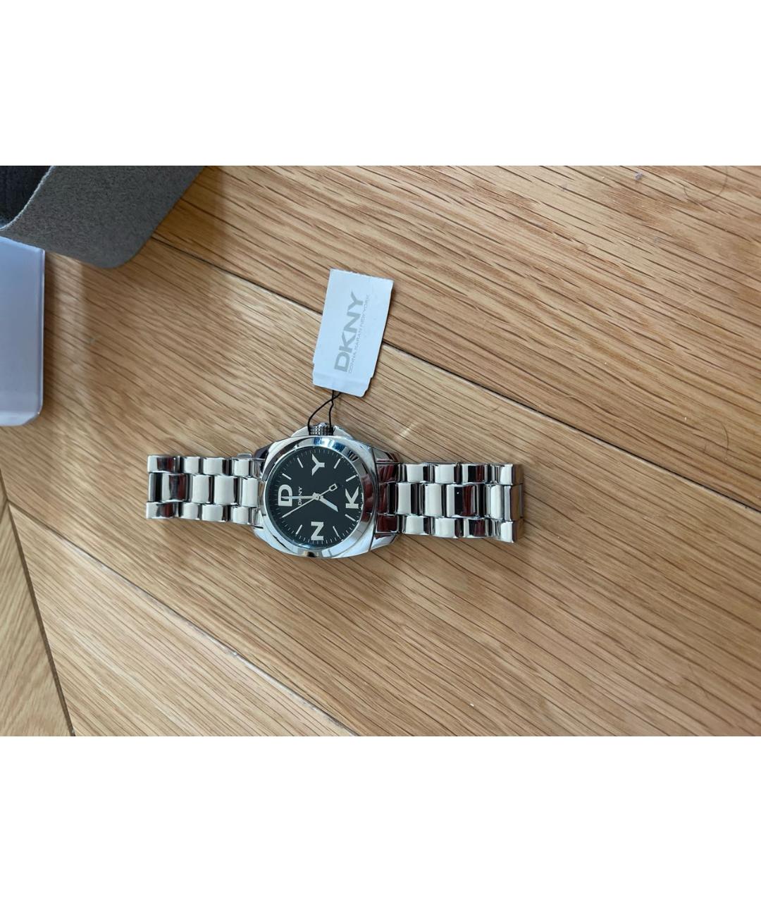 DKNY Серебряные серебряные часы, фото 5