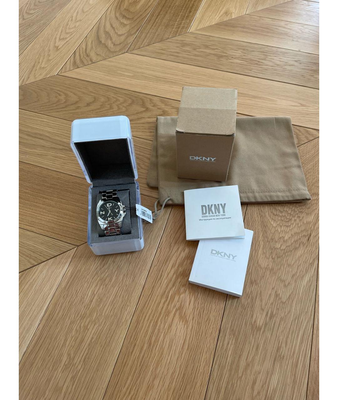 DKNY Серебряные серебряные часы, фото 4