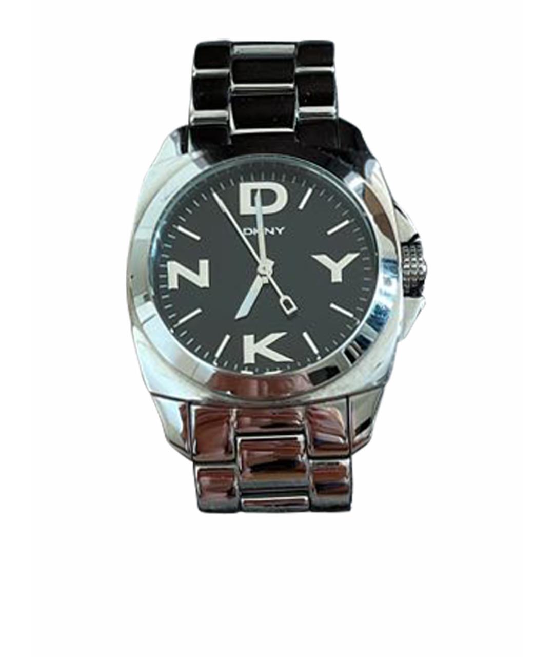 DKNY Серебряные серебряные часы, фото 1