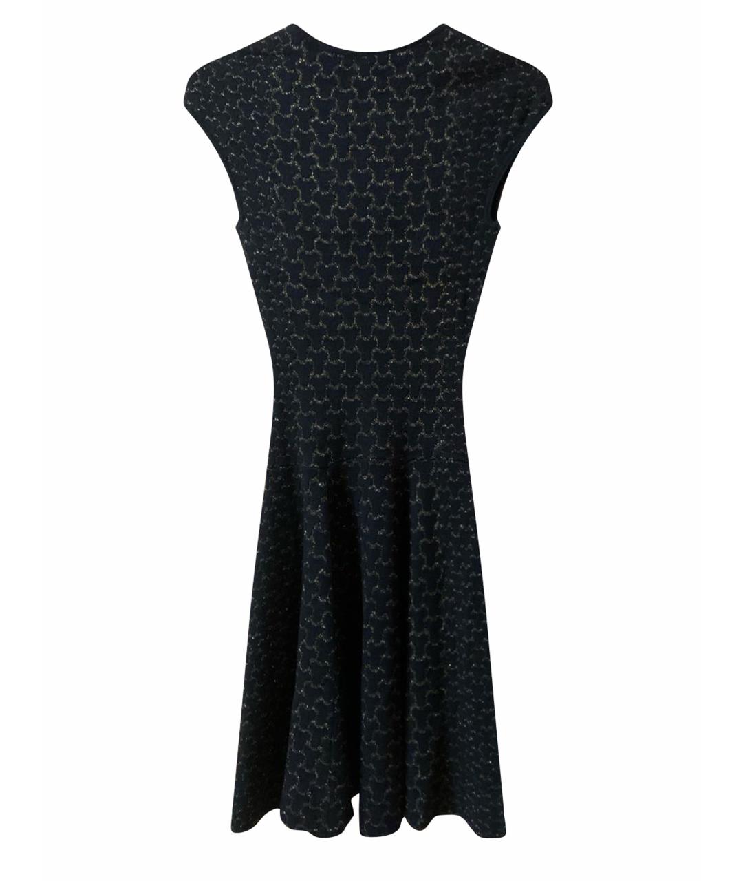 RONNY KOBO Черное вискозное повседневное платье, фото 1