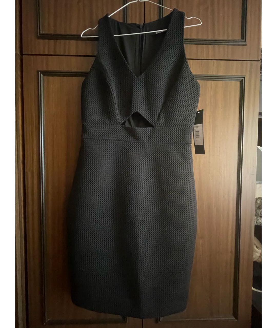 BADGLEY MISCHKA Черное коктейльное платье, фото 6