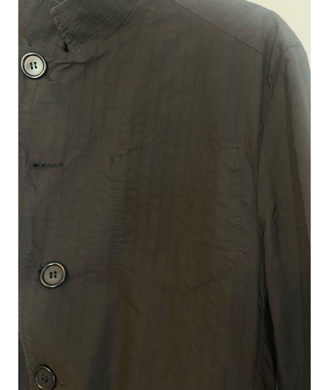 BIKKEMBERGS Черная хлопковая куртка, фото 3