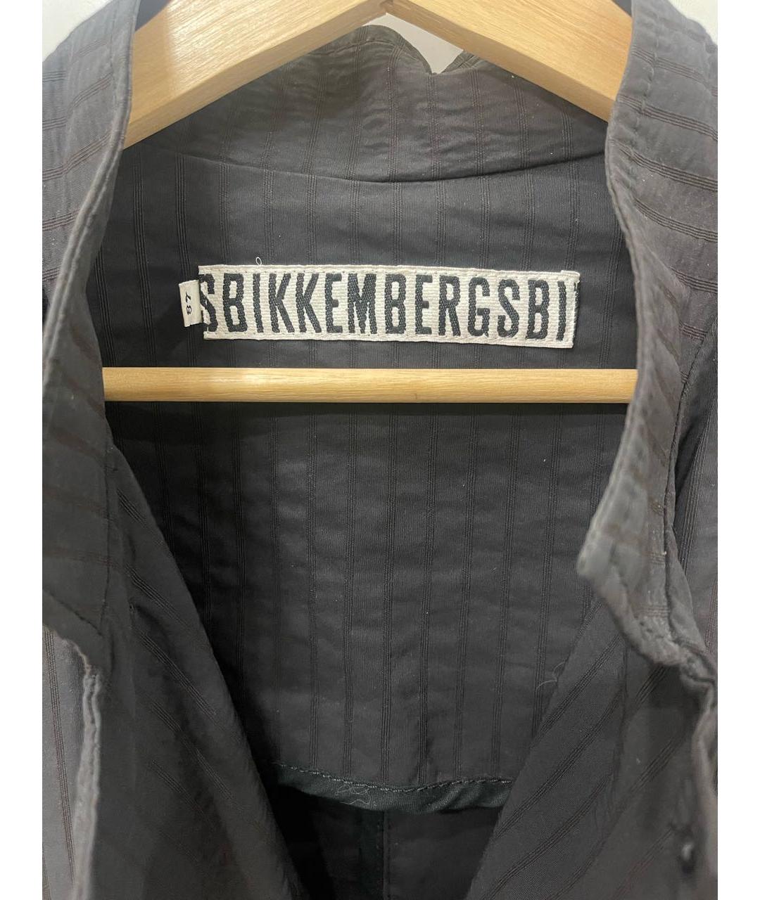 BIKKEMBERGS Черная хлопковая куртка, фото 7