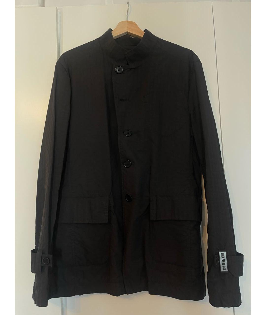 BIKKEMBERGS Черная хлопковая куртка, фото 8