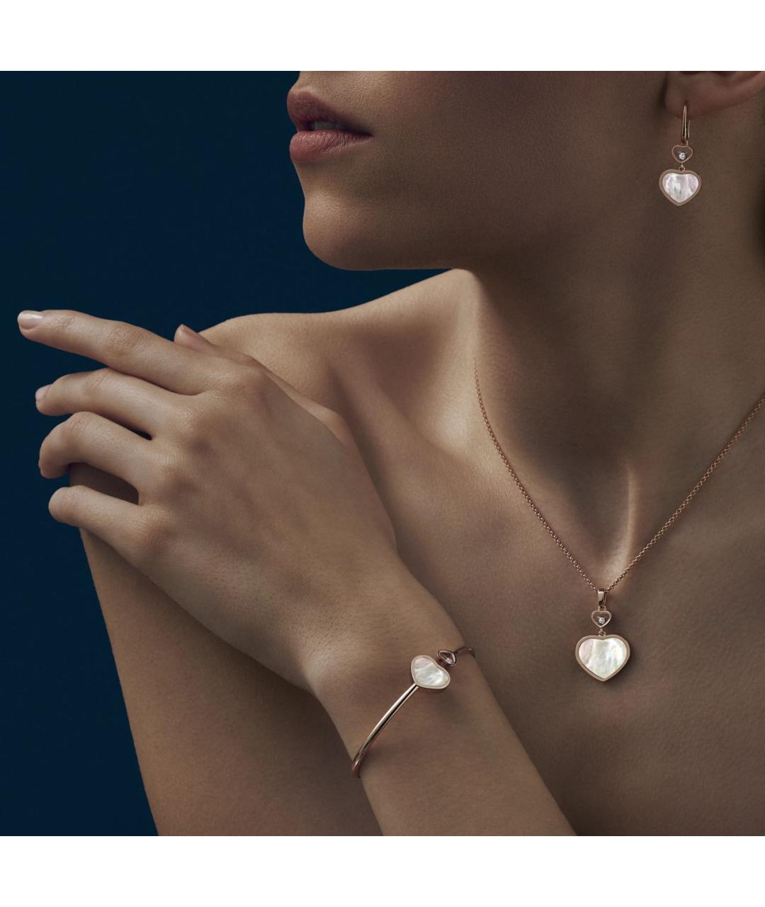 CHOPARD Бежевый браслет из розового золота, фото 5