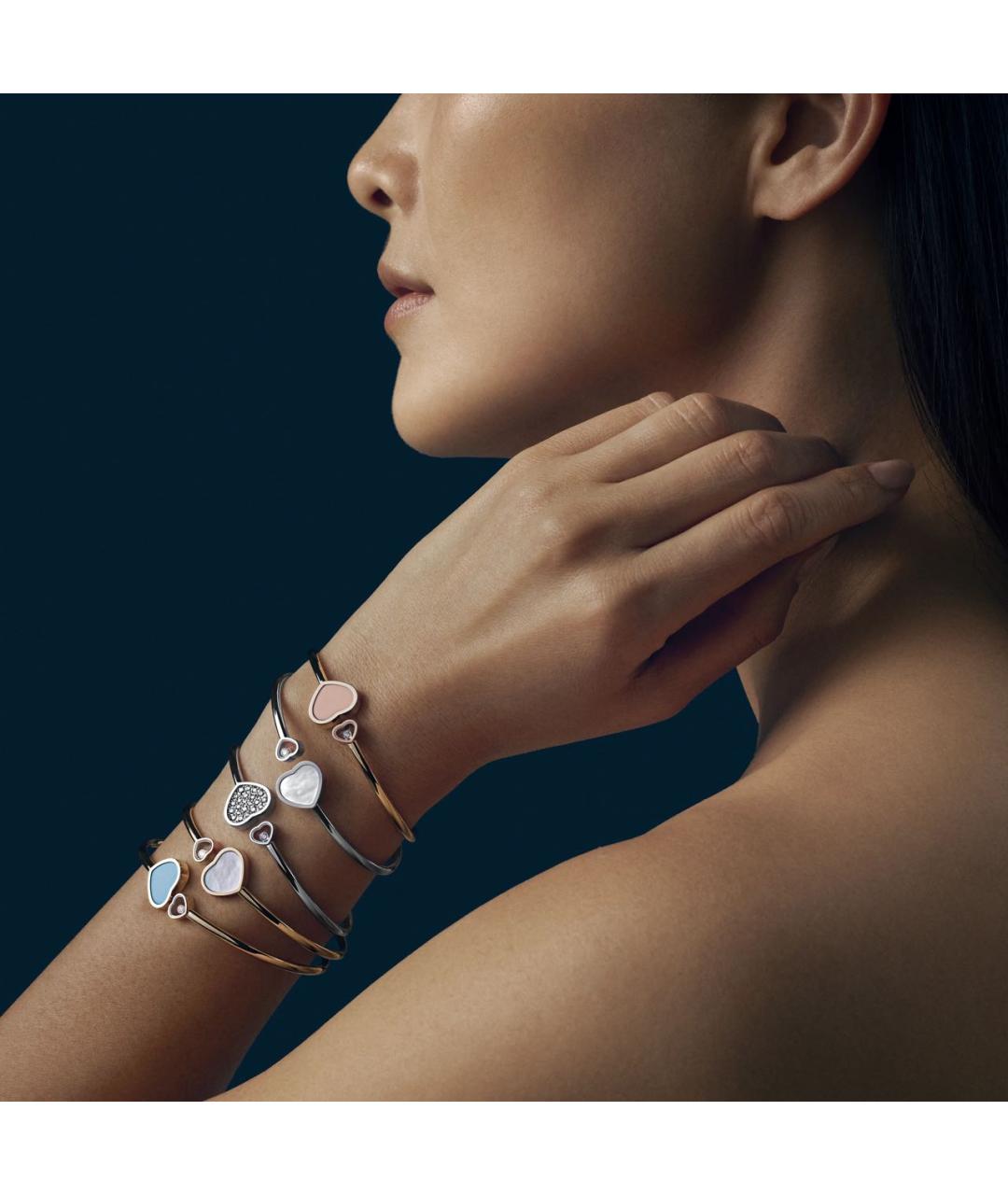 CHOPARD Бежевый браслет из розового золота, фото 7