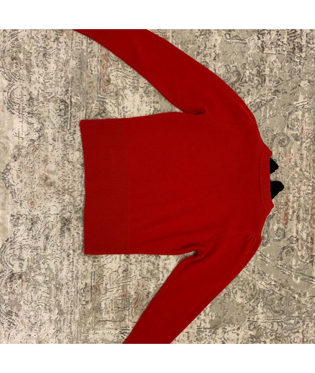 SANDRO Красный шерстяной джемпер / свитер, фото 3