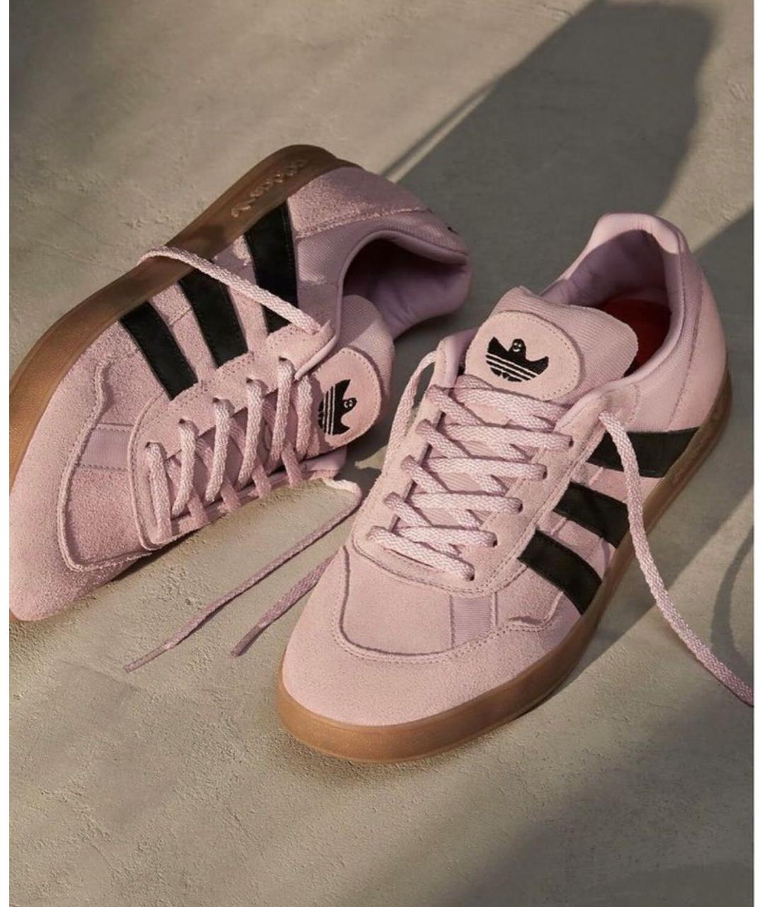 ADIDAS Розовые кеды, фото 2