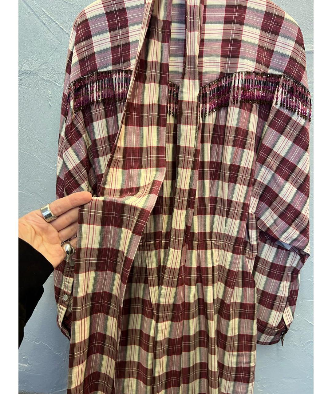 ALEXANDRE VAUTHIER Мульти льняное коктейльное платье, фото 7