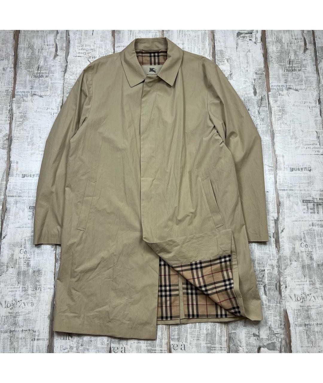 BURBERRY Бежевый тренч / плащ, фото 9