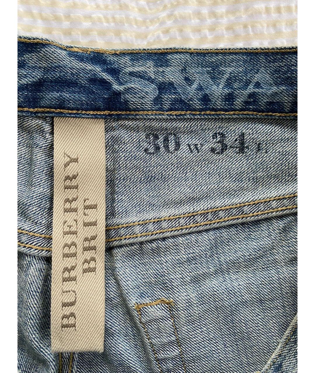 BURBERRY BRIT Хлопковые джинсы скинни, фото 4