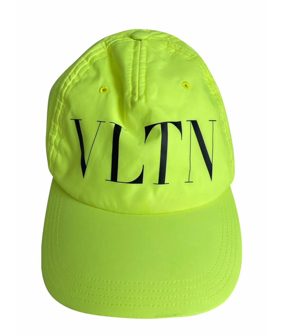 VALENTINO Желтая кепка, фото 1