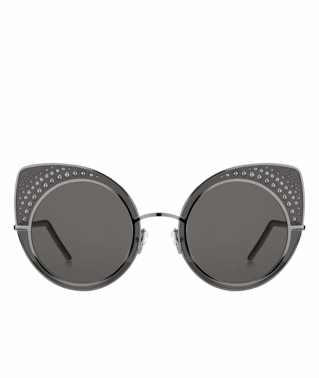 MARC JACOBS Черные металлические солнцезащитные очки, фото 1