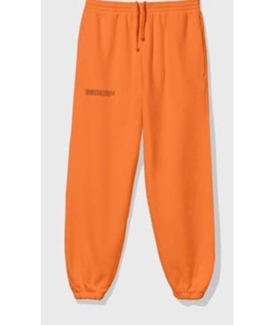 THE PANGAIA Оранжевое хлопковые прямые брюки, фото 6