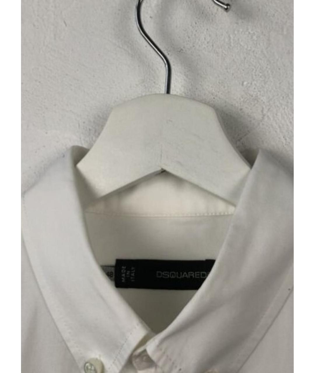 DSQUARED2 Мульти хлопко-шерстяная кэжуал рубашка, фото 3