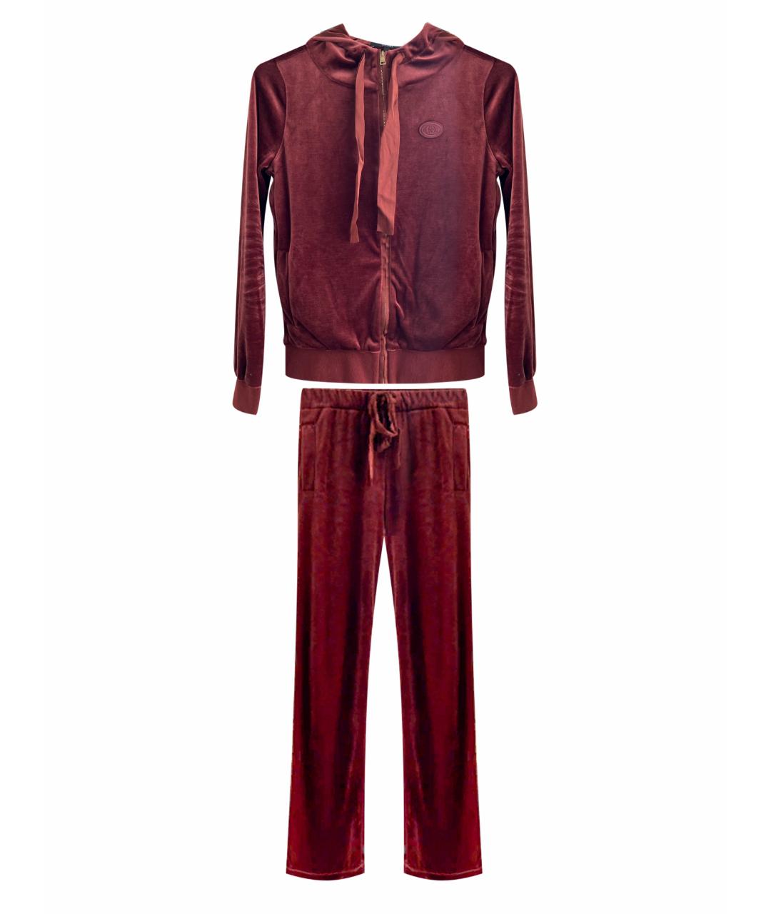 GUCCI Бордовый бархатный спортивные костюмы, фото 1