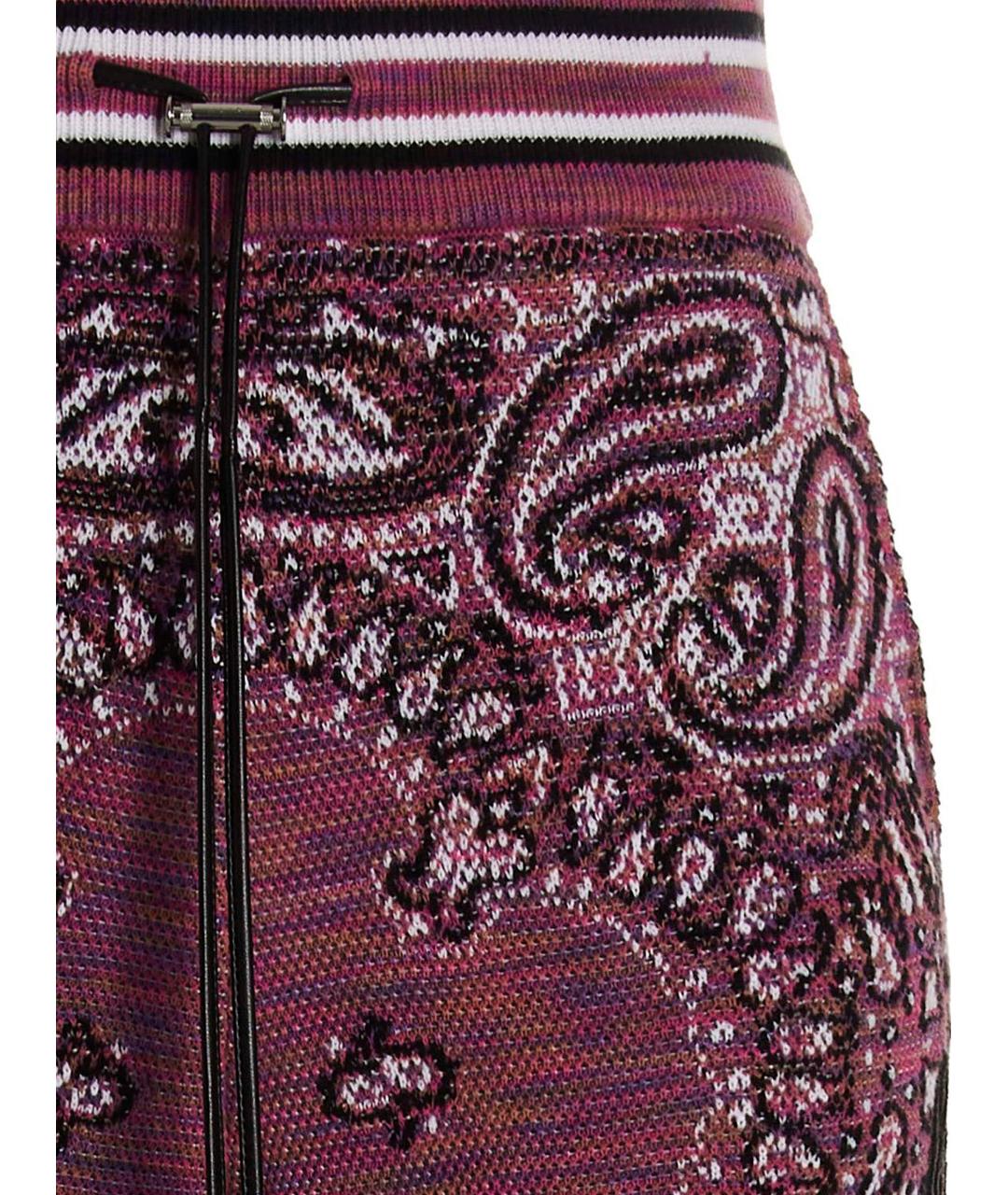 AMIRI Фиолетовые хлопковые брюки узкие, фото 3