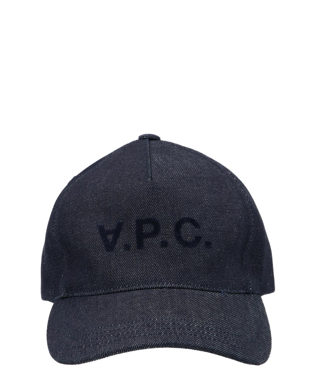 A.P.C. Синяя хлопковая кепка, фото 1