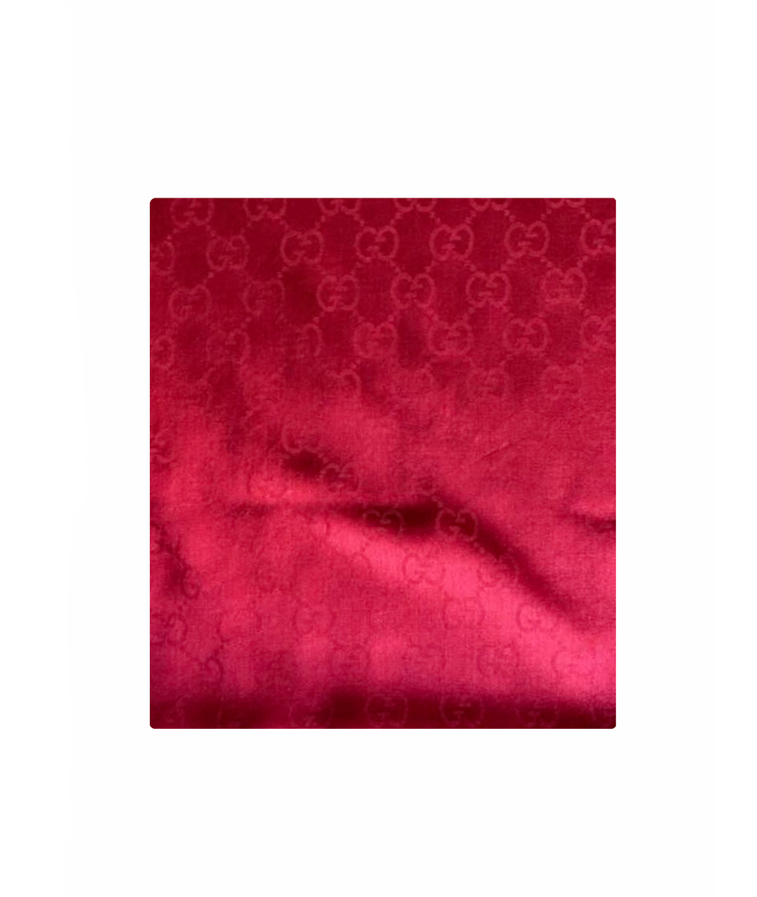 GUCCI Красный шерстяной шарф, фото 1
