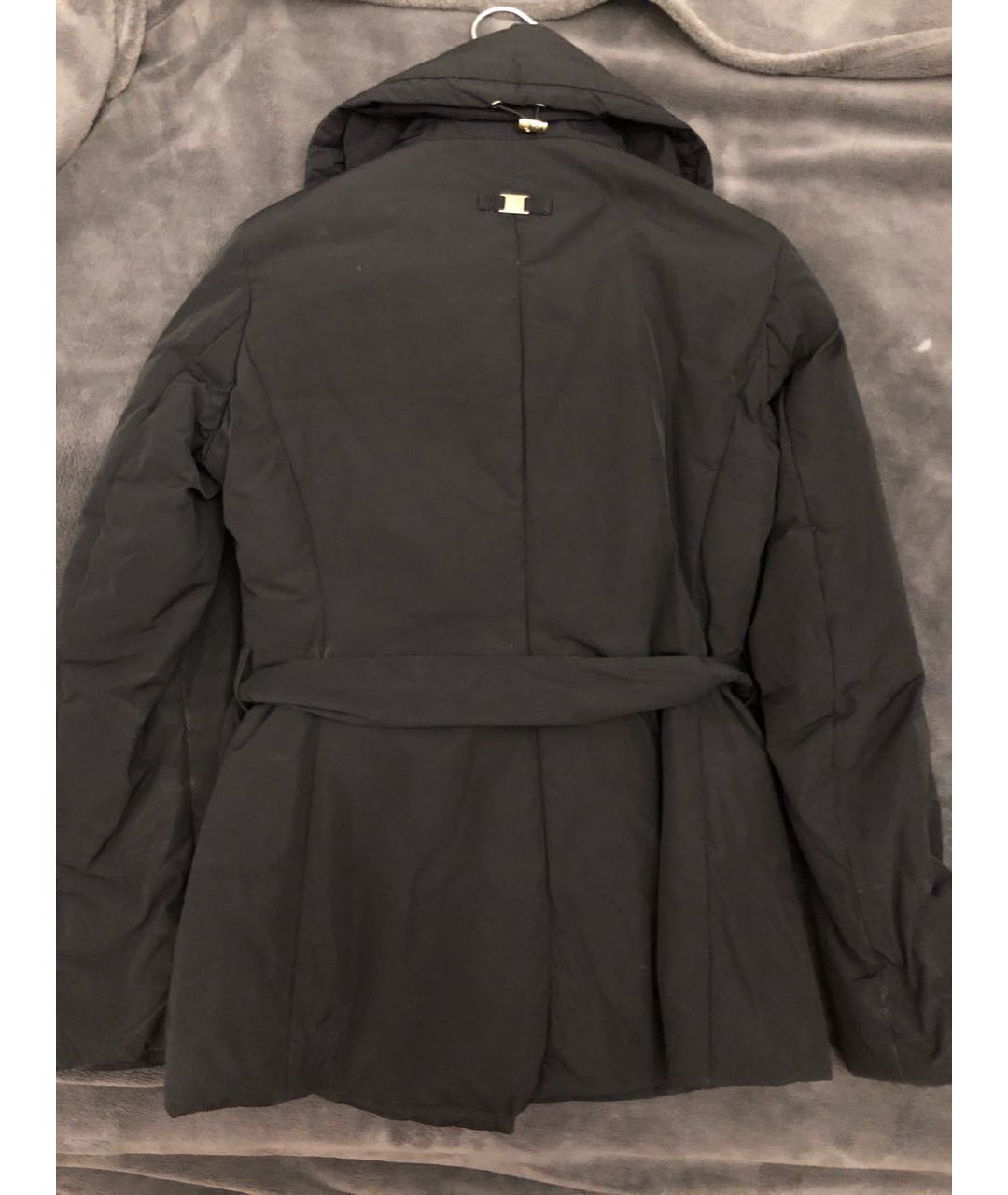 TRUSSARDI Черная полиэстеровая куртка, фото 2
