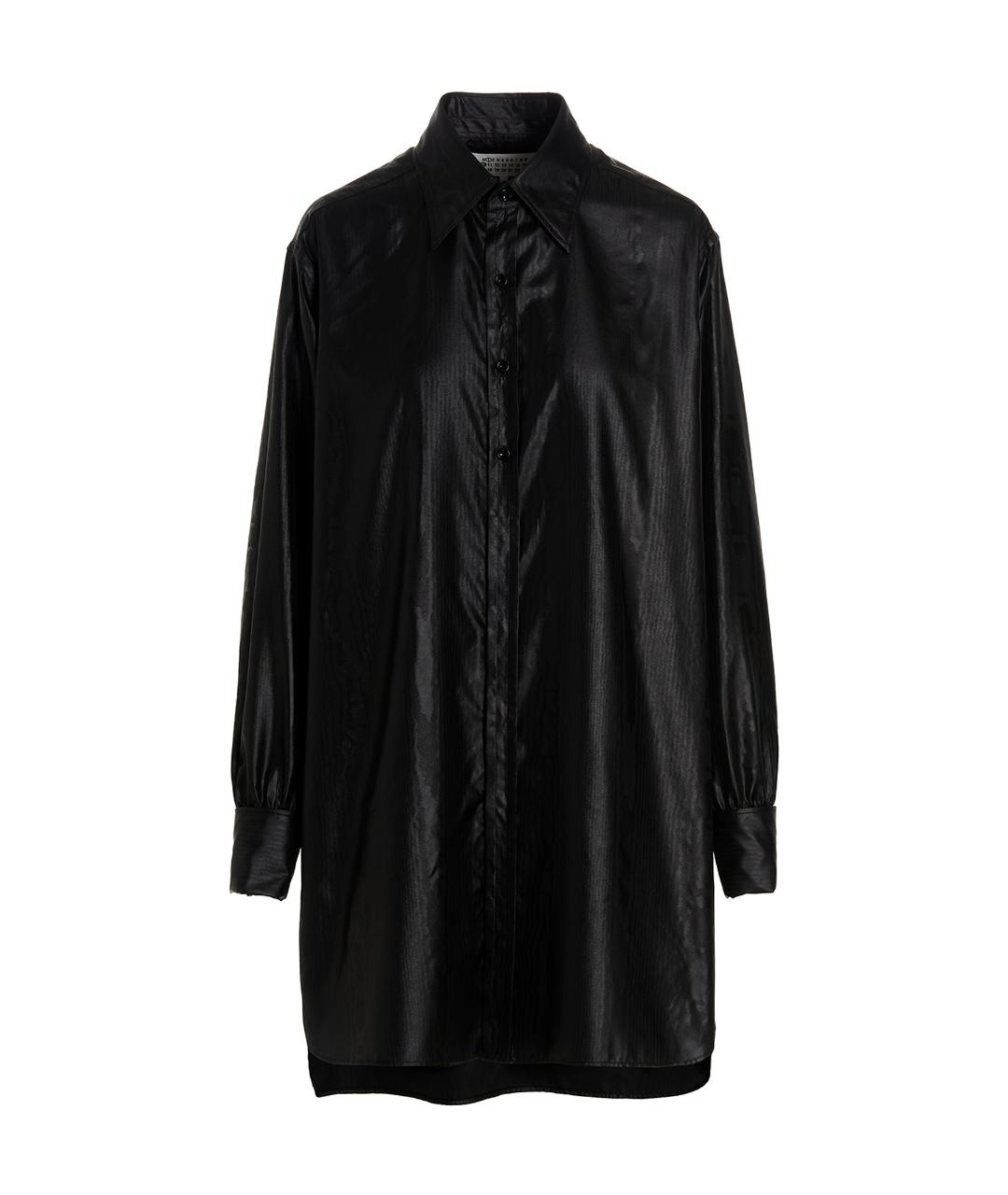 MAISON MARGIELA Черная полиэстеровая блузы, фото 1
