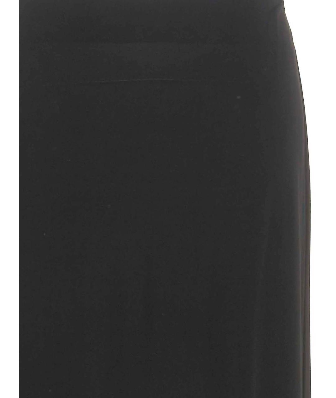 MAGDA BUTRYM Черная вискозная юбка макси, фото 3