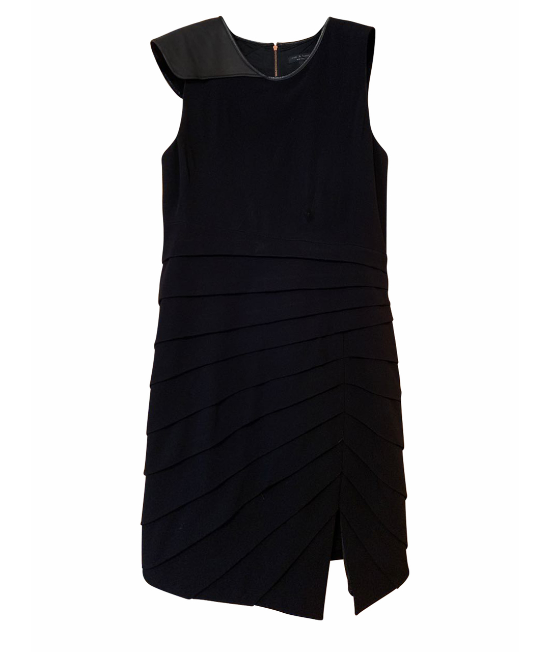 RAG&BONE Черное полиэстеровое коктейльное платье, фото 1