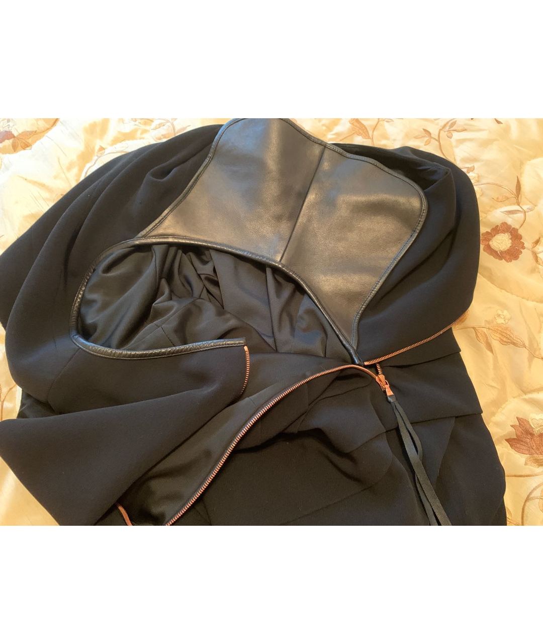 RAG&BONE Черное полиэстеровое коктейльное платье, фото 7