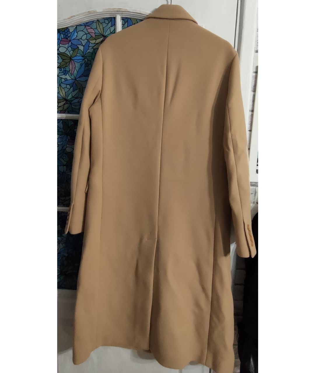STELLA MCCARTNEY Бежевое шерстяное пальто, фото 4