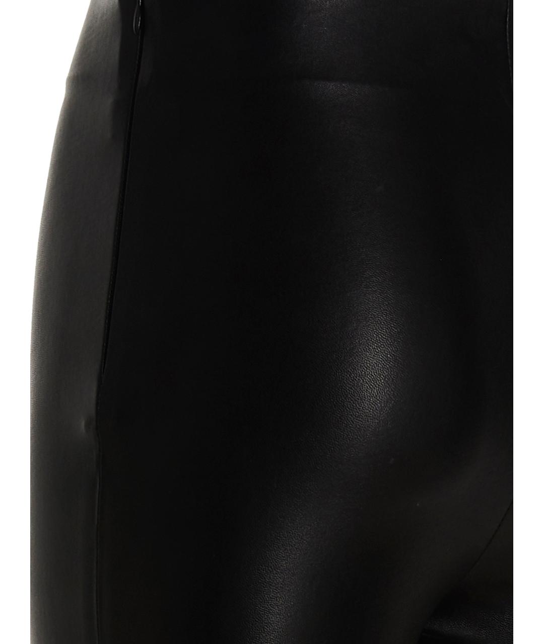 AMIRI Черные кожаные брюки узкие, фото 4