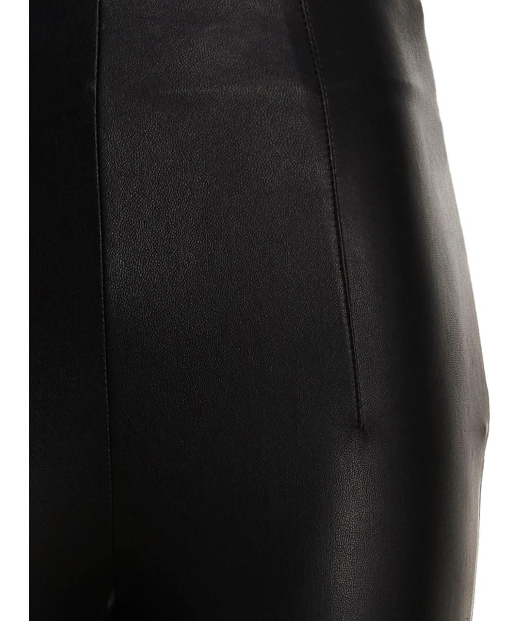 AMIRI Черные кожаные брюки узкие, фото 3
