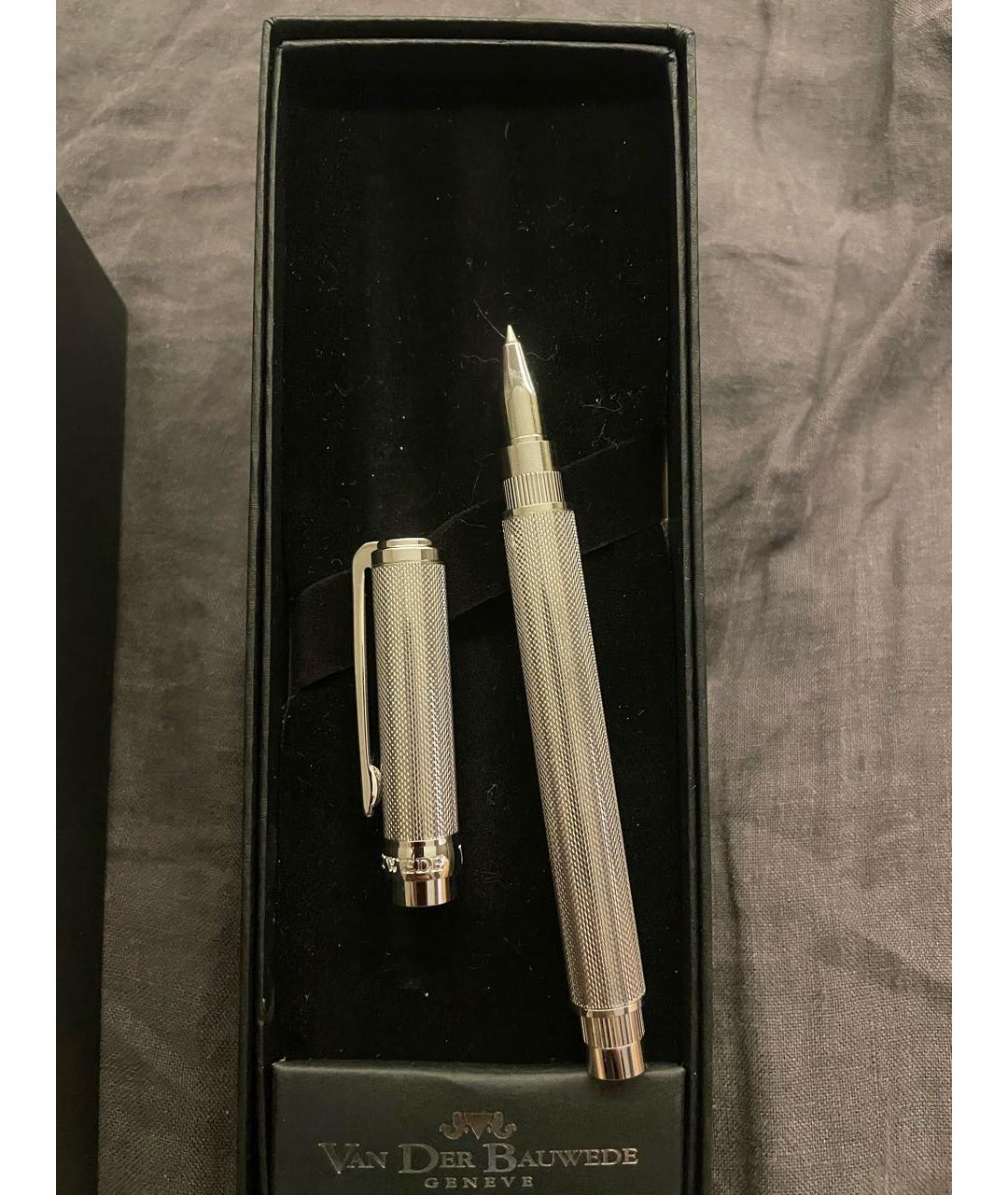 Van Der Bauwede Stall Diamond Серебряная чернильная ручка, фото 2