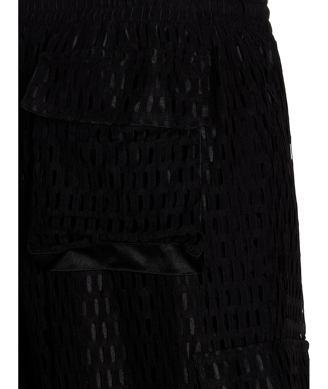 KHRISJOY Черные полиэстеровые прямые брюки, фото 4
