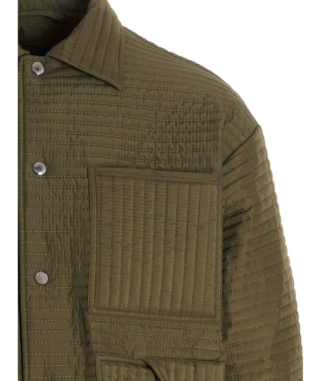 KHRISJOY Зеленая полиэстеровая куртка, фото 3