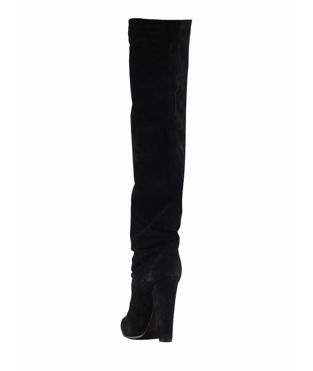 DKNY Черные замшевые ботфорты, фото 3