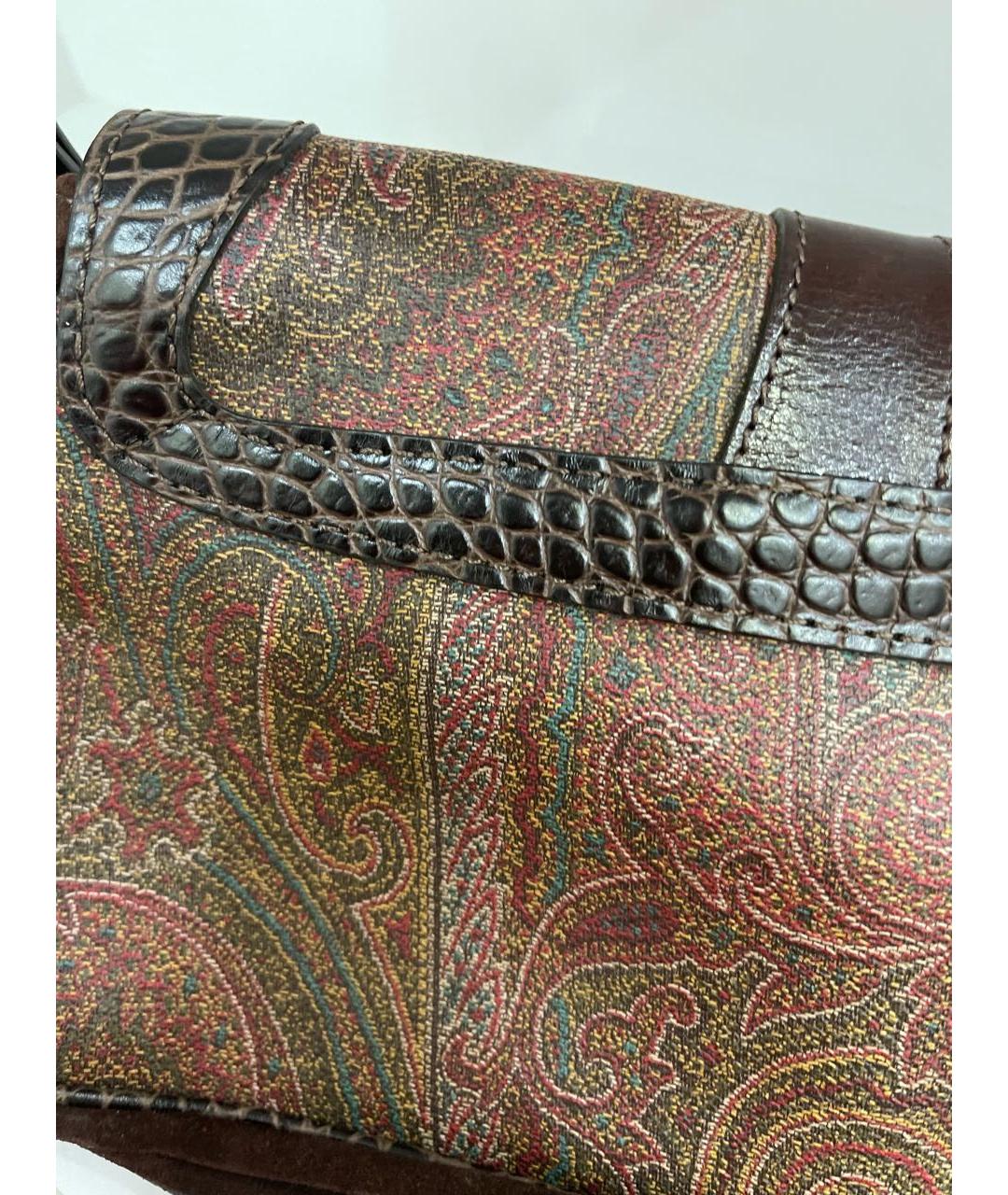 ETRO Мульти кожаная сумка с короткими ручками, фото 4