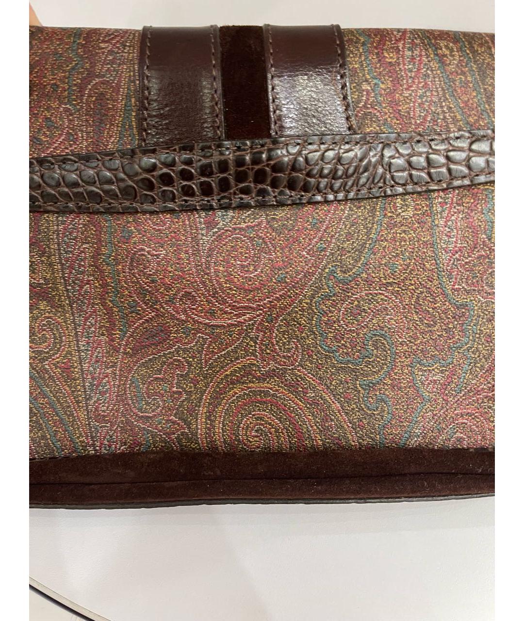ETRO Мульти кожаная сумка с короткими ручками, фото 3