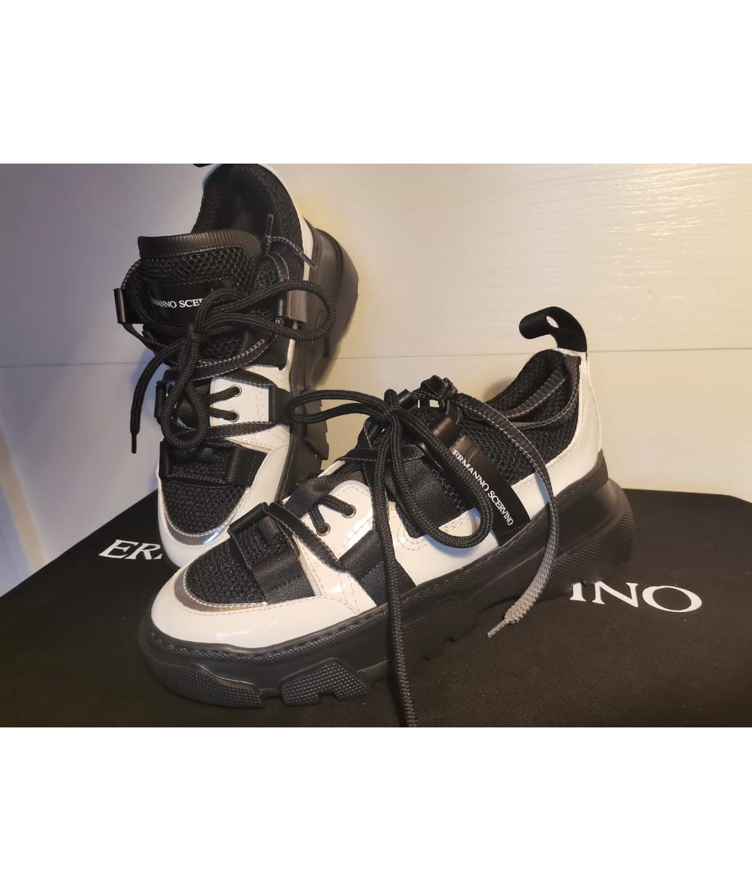 ERMANNO SCERVINO Мульти кожаные кроссовки, фото 3