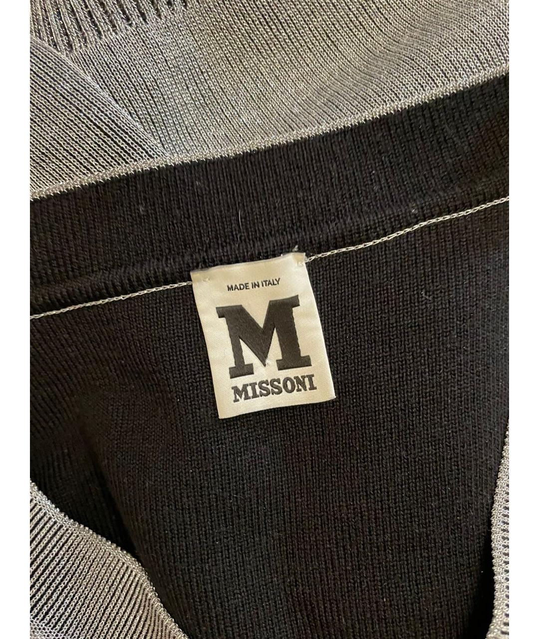 M MISSONI Серебрянный вискозный костюм с брюками, фото 3