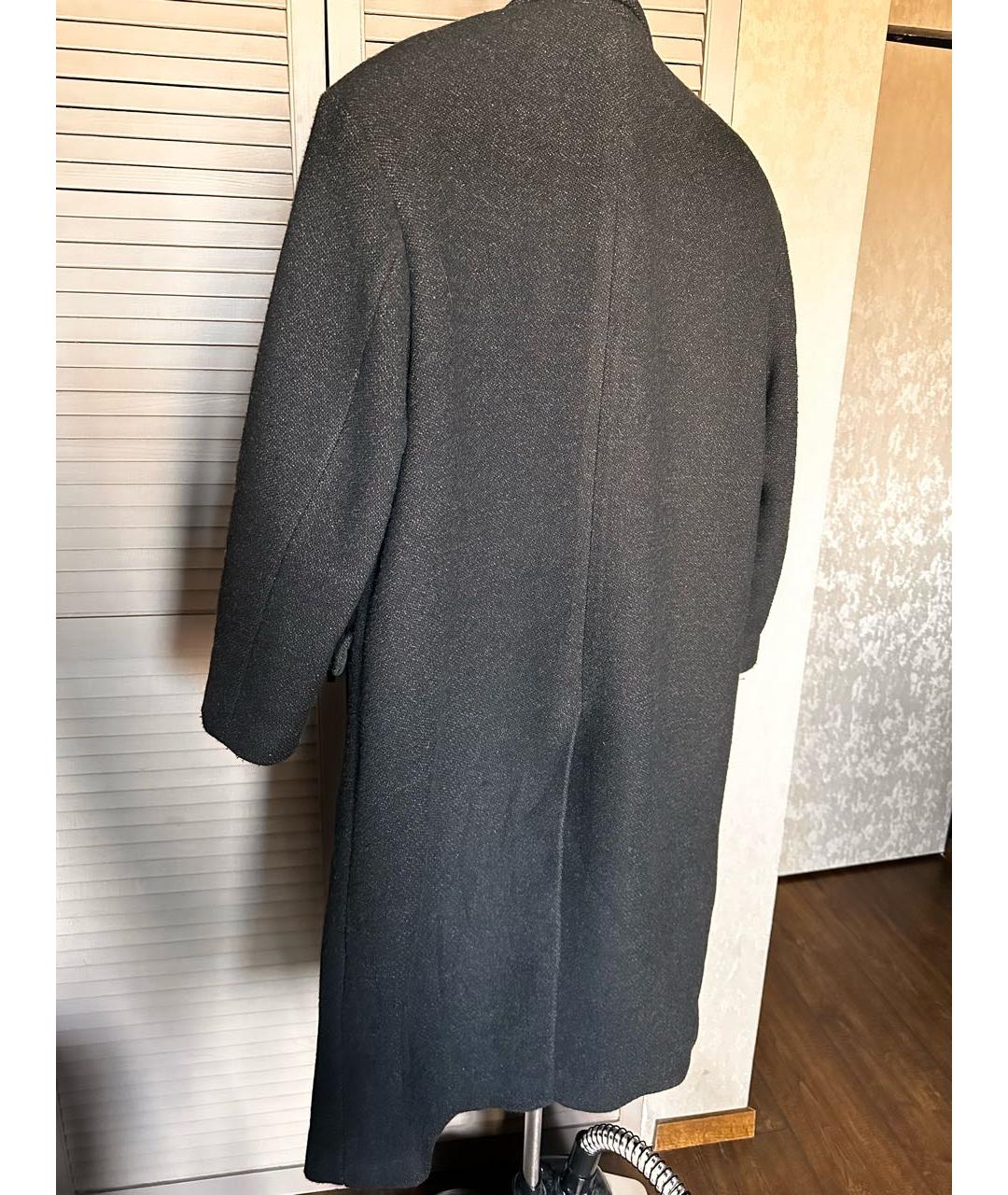 ISABEL MARANT ETOILE Антрацитовое шерстяное пальто, фото 2
