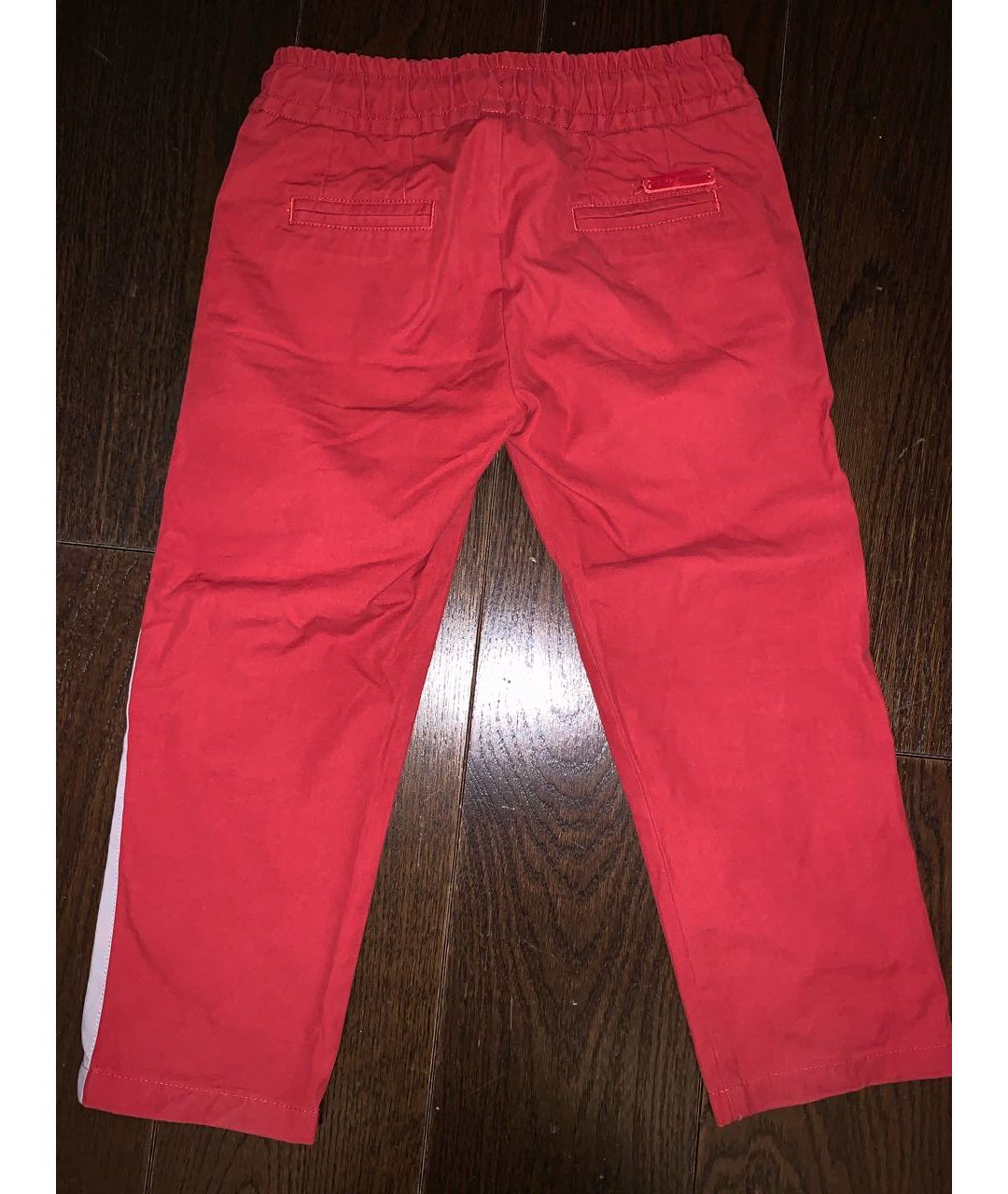 DOLCE&GABBANA Красные хлопковые брюки и шорты, фото 2