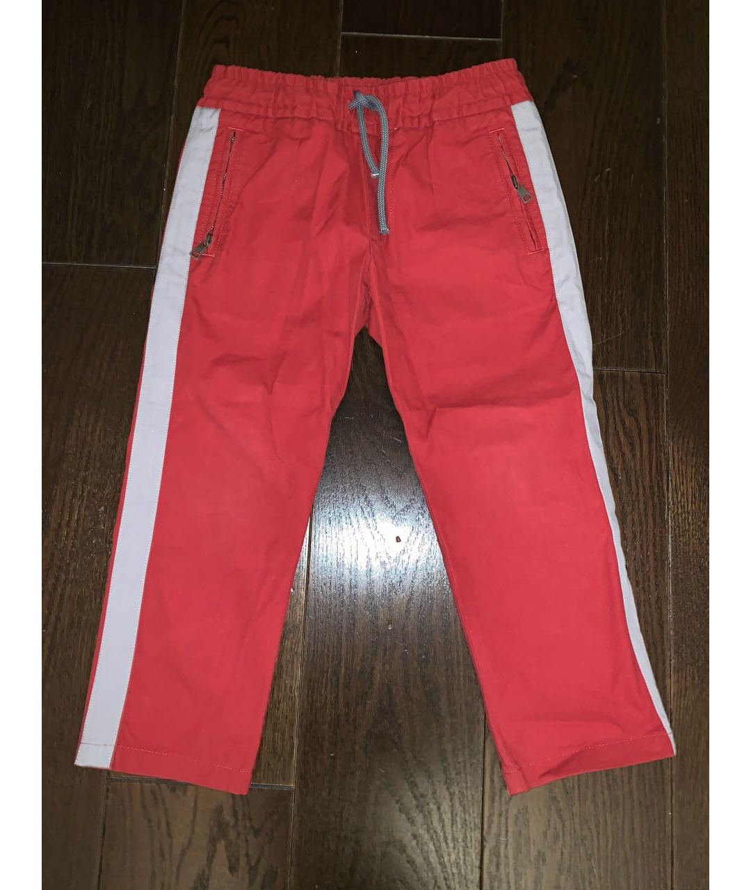DOLCE&GABBANA Красные хлопковые брюки и шорты, фото 4