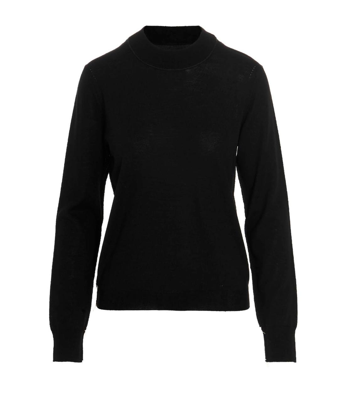 MAISON MARGIELA Черный шерстяной джемпер / свитер, фото 1