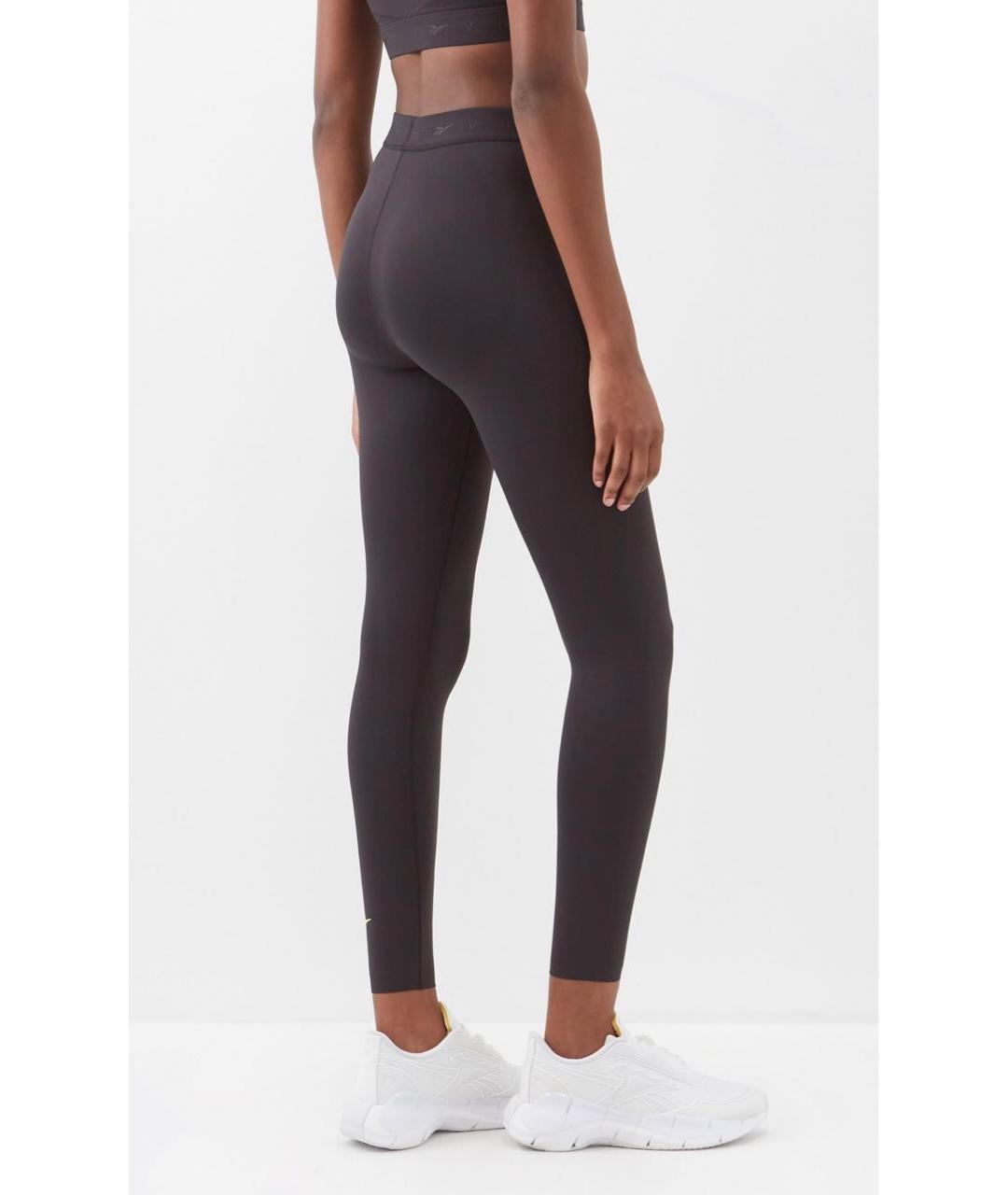 REEBOK VB Черные полиамидовые спортивные брюки и шорты, фото 2