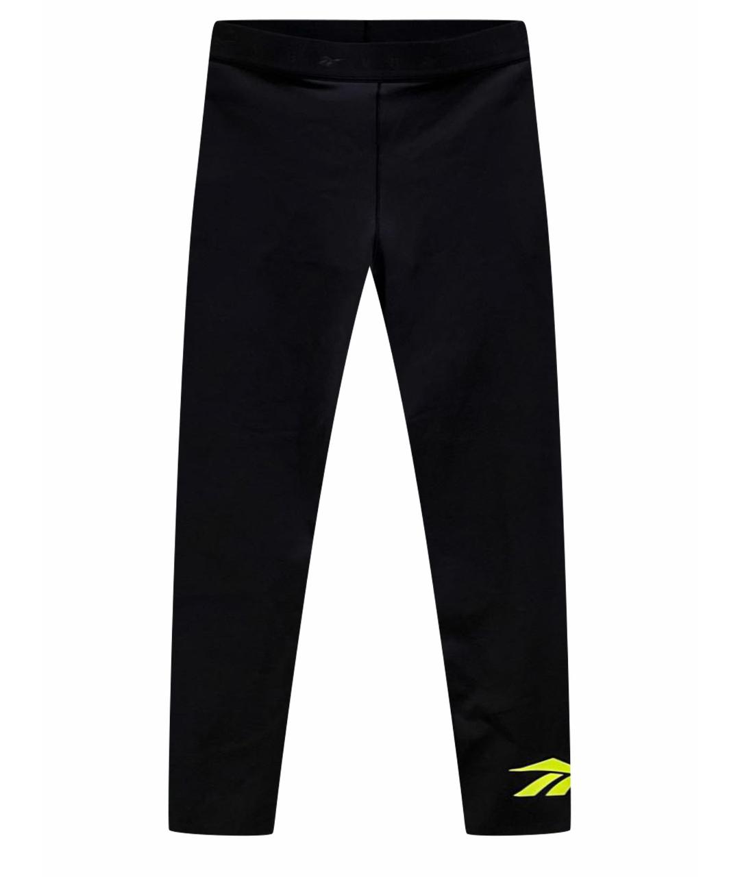 REEBOK VB Черные полиамидовые спортивные брюки и шорты, фото 1