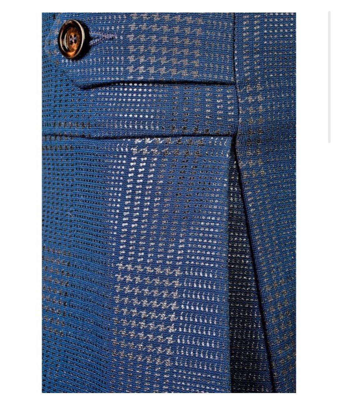 CHRISTIAN DIOR PRE-OWNED Синие вискозные брюки и шорты, фото 3
